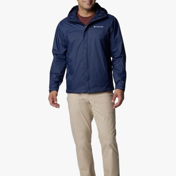 Columbia Men's Watertight II Rain Jacket Navy Blue Size XXL NWT - Picture 10 of 16
